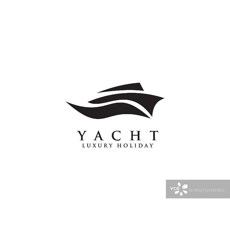 游艇Logo图标设计模板图片素材