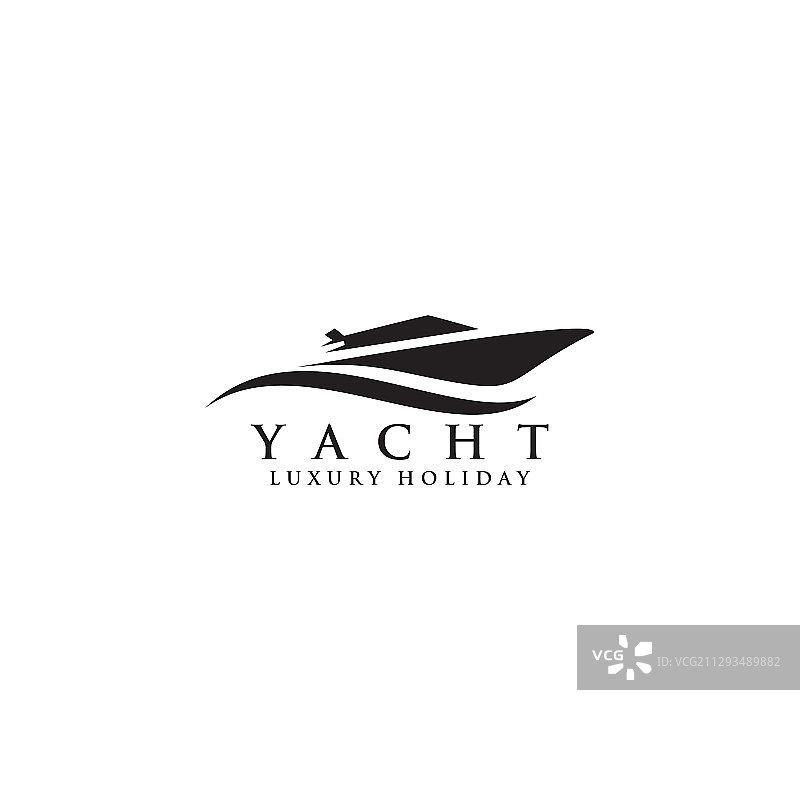 游艇Logo图标设计模板图片素材