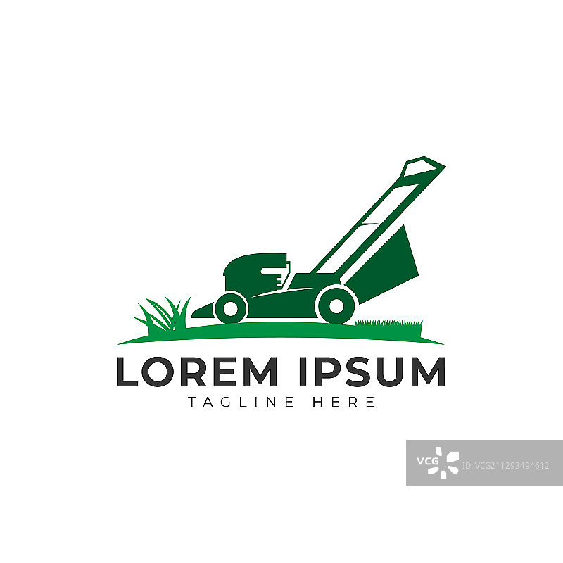 割草机Logo图标图片素材