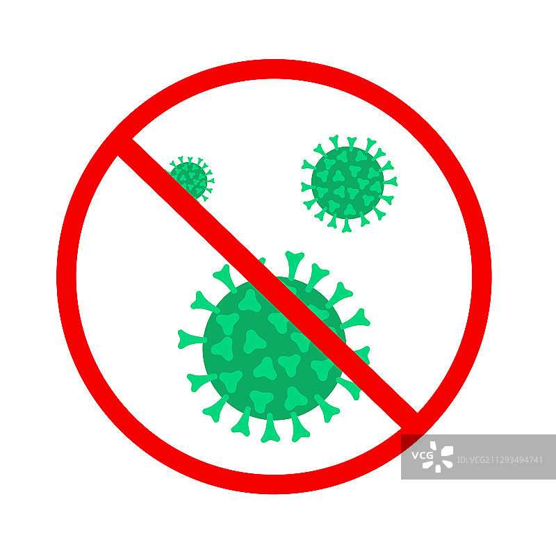 病毒感染疾病和流行病概念图片素材