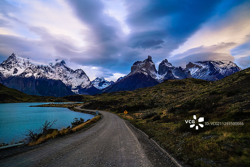 百内国家公园清晨图片素材