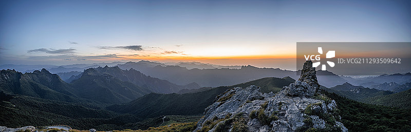 光头山全景图片素材
