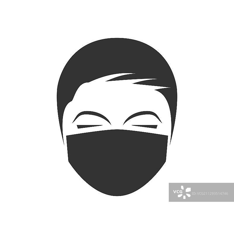 医用口罩图标图片素材