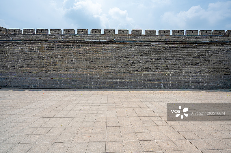 中国河南鹤壁浚县古城墙图片素材