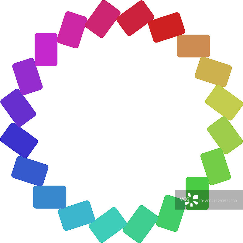 圆形放射状抽象曼陀罗图案图片素材