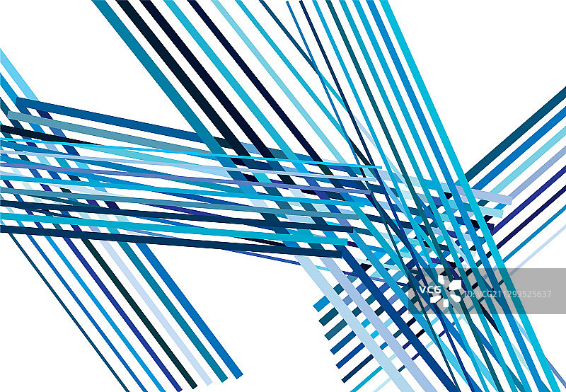 彩色蓝色抽象几何艺术背景图片素材