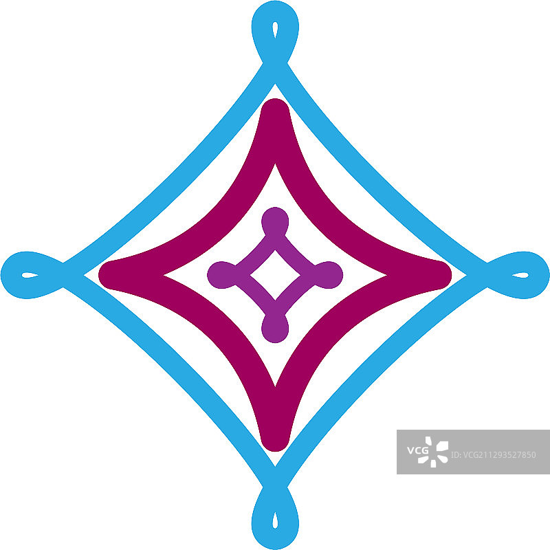 几何曼陀罗装饰装饰符号图片素材