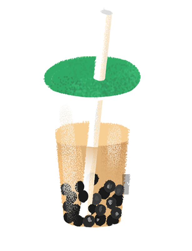 一杯珍珠奶茶图片素材