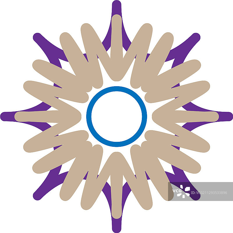 几何曼陀罗装饰装饰符号图片素材