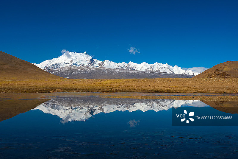 希夏邦马风景区图片素材