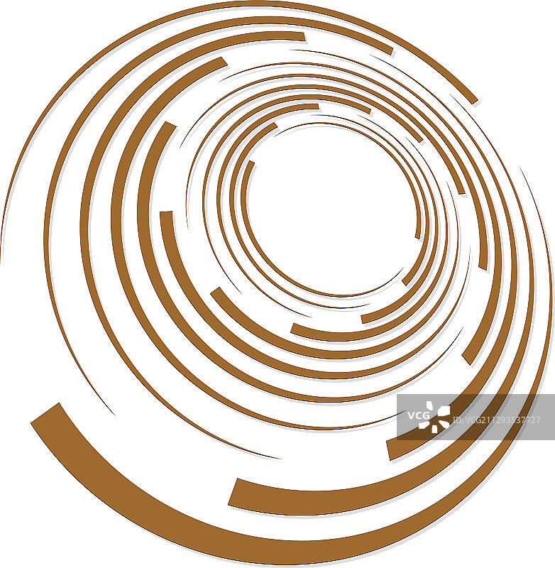 单色旋涡与单色旋涡形状图片素材