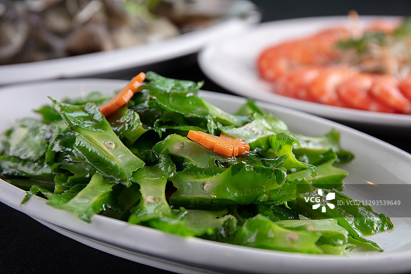 清炒海南四角豆图片素材