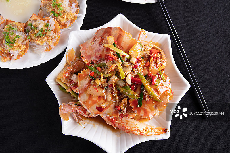 香辣花蟹图片素材