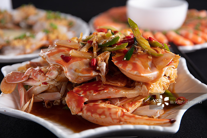 香辣花蟹图片素材