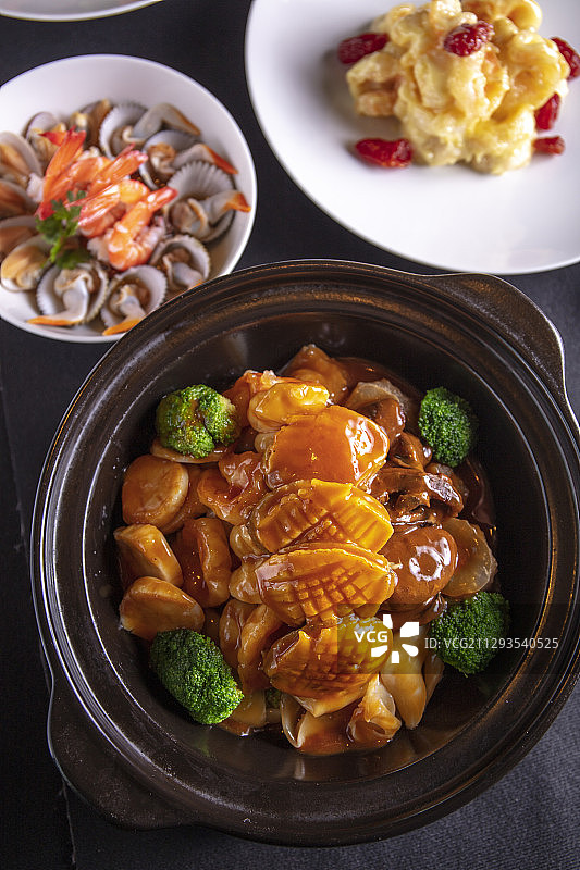 海鲜一品锅套餐图片素材