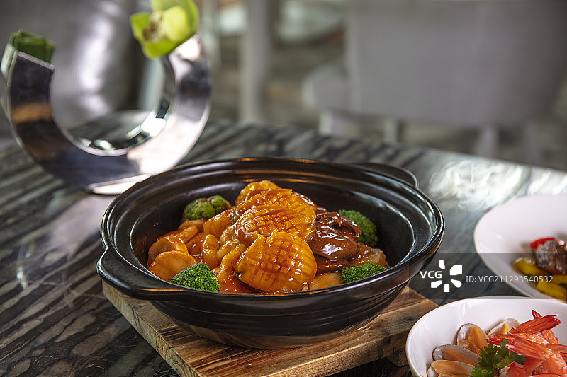 海鲜一品锅套餐图片素材