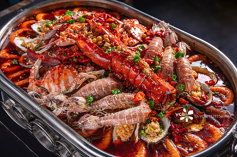 海鲜拼盘图片素材