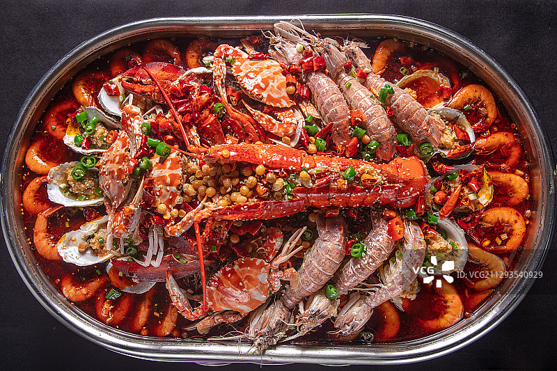 海鲜拼盘图片素材