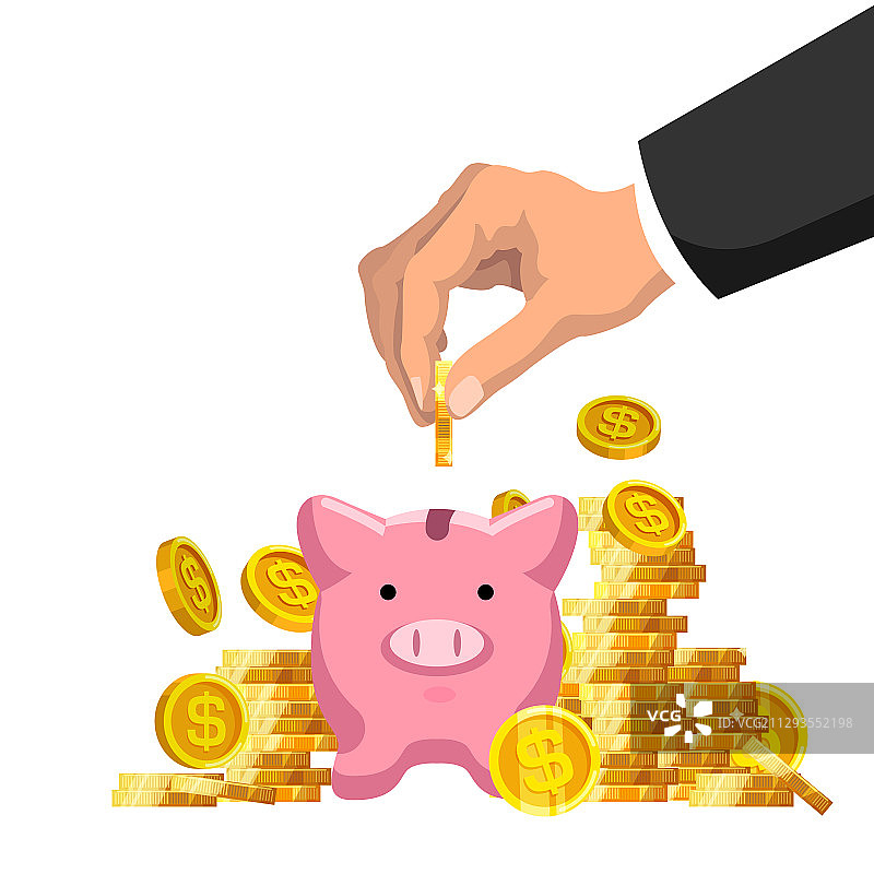 储蓄概念图片素材