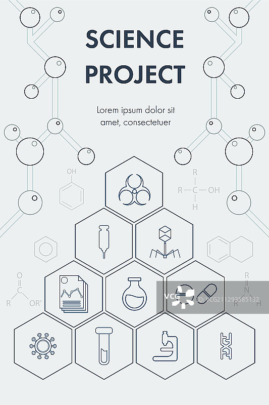 科学海报设计图片素材