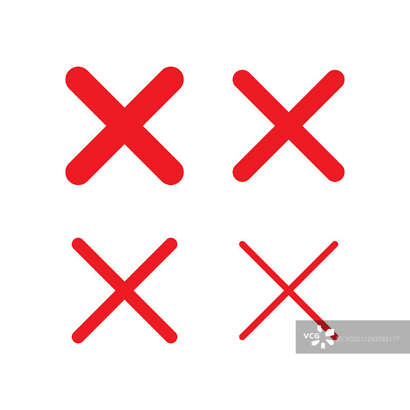 取消或关闭符号删除图标图片素材