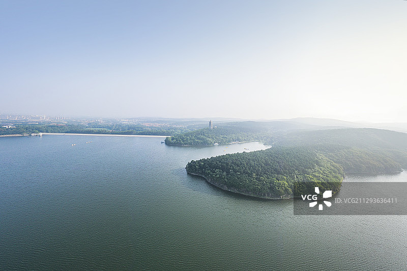 净月潭 吉林省长春市南关区净月潭国家森林公园图片素材