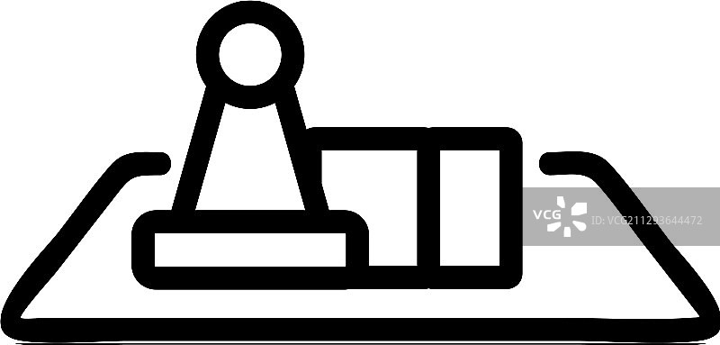 游戏桌轮廓图标图片素材