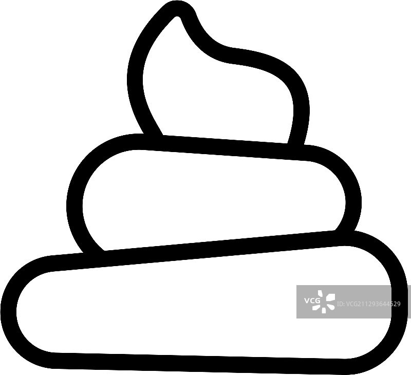 金字塔轮廓图标图片素材