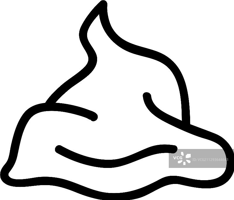 污垢柔和图标轮廓图片素材