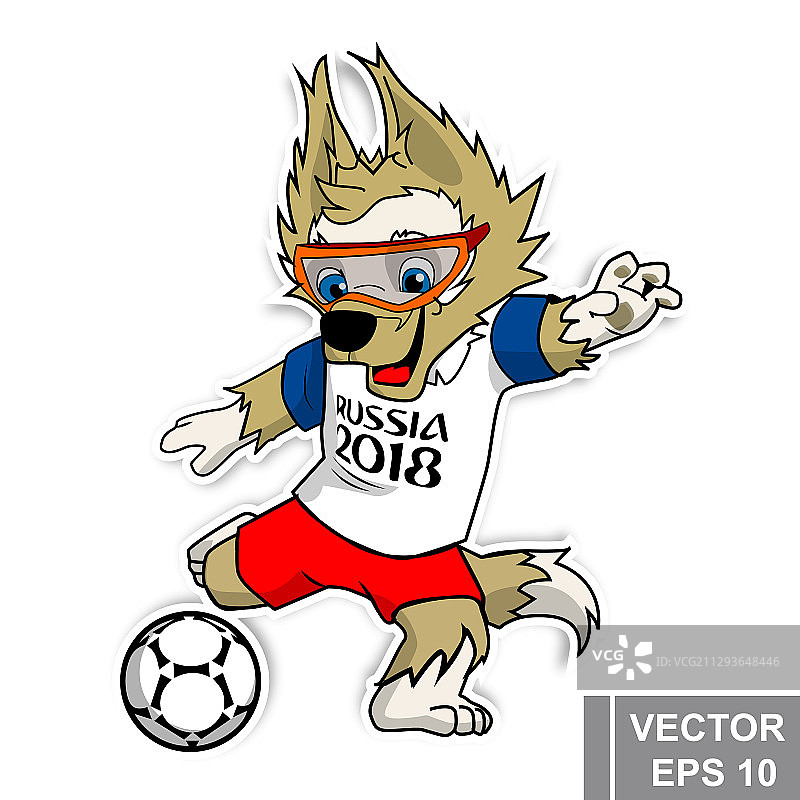 扎比瓦卡符号俄罗斯足球俱乐部图片素材