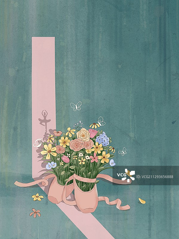 跳舞女孩图片素材