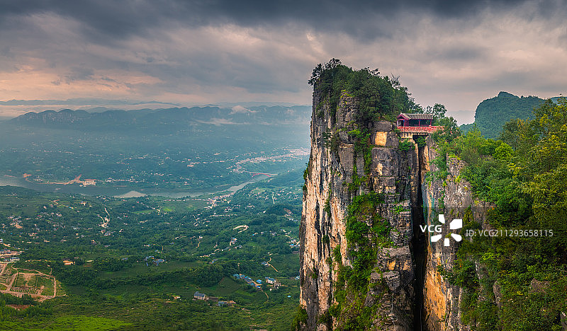 黄鹤峰林景区风光图片素材