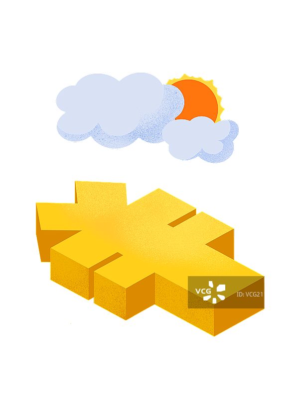 股市金融市场情况插画图片素材