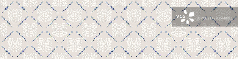 法式大马士革花纹亚麻布图片素材