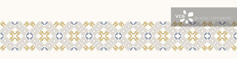 法式大马士革花纹亚麻布图片素材