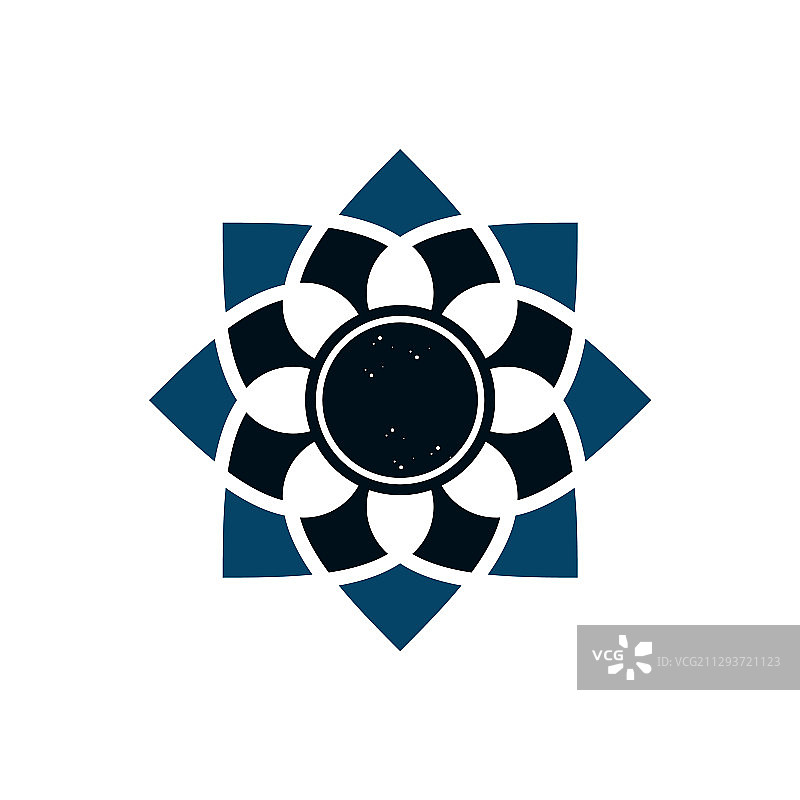 伊斯兰装饰图标Logo设计模板图片素材