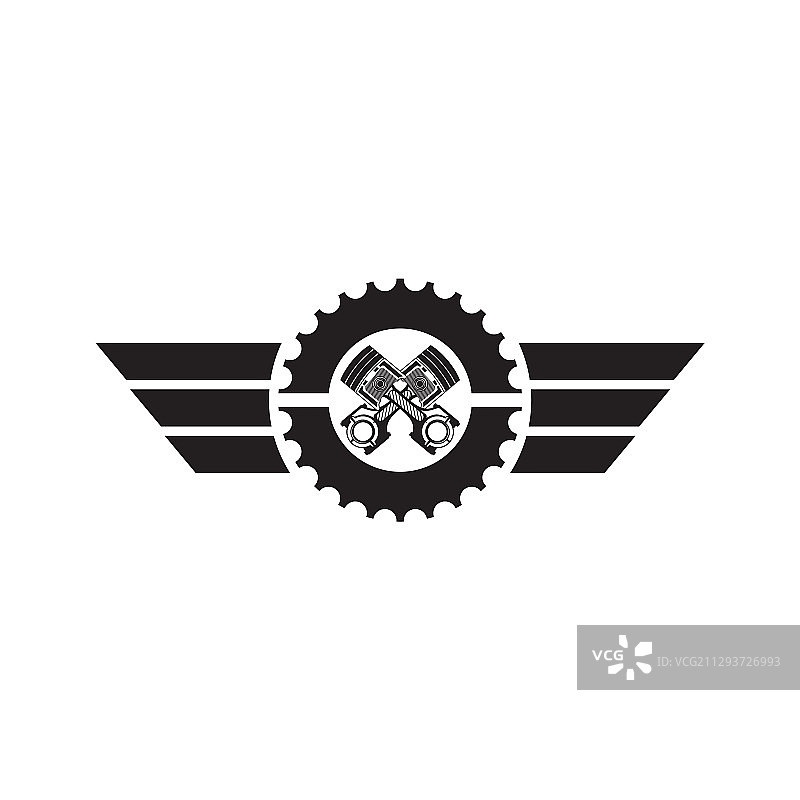 活塞图标logo设计模板图片素材