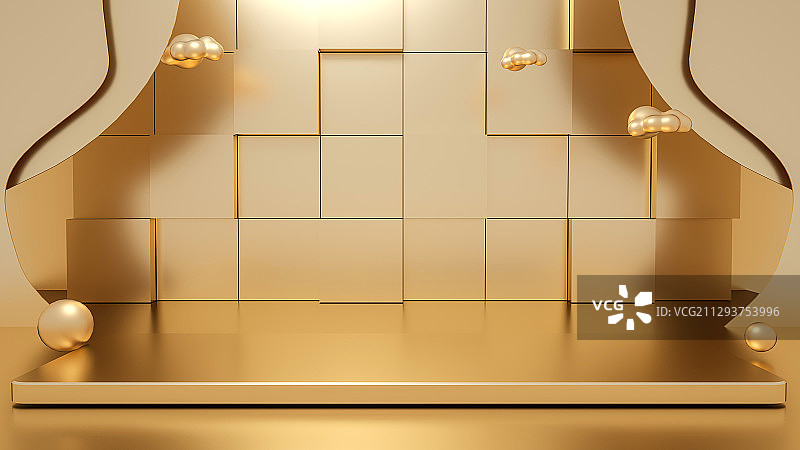 3D背景模拟场景产品展示台创意图图片素材