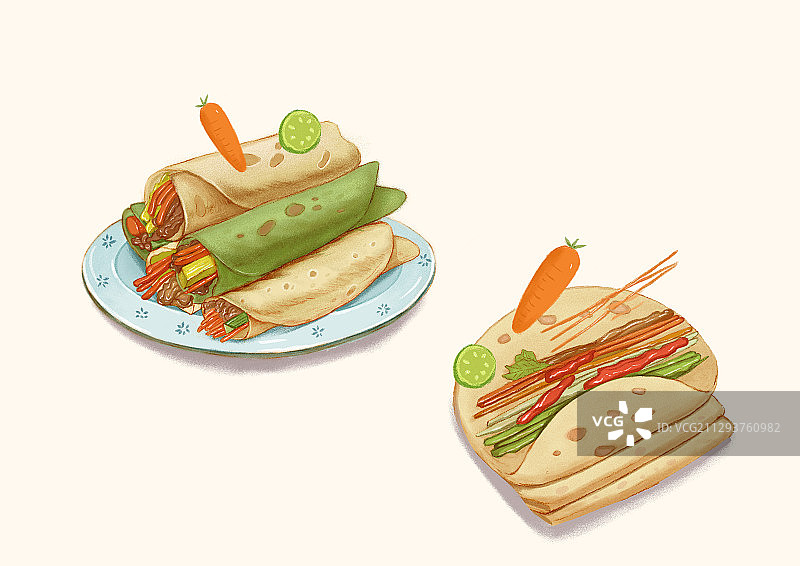 春饼图片素材