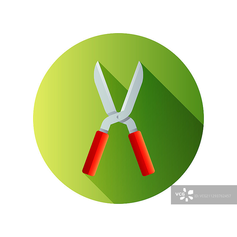 用于修剪灌木农场的园艺剪图片素材