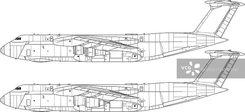 洛克希德C-5银河C-5M超级银河图片素材