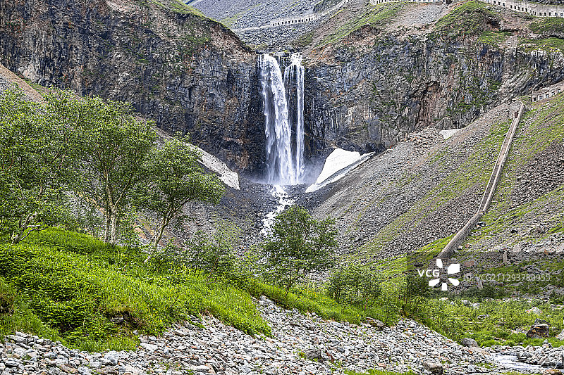 长白山北坡风光图片素材