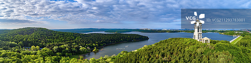 长春净月潭国家森林公园图片素材