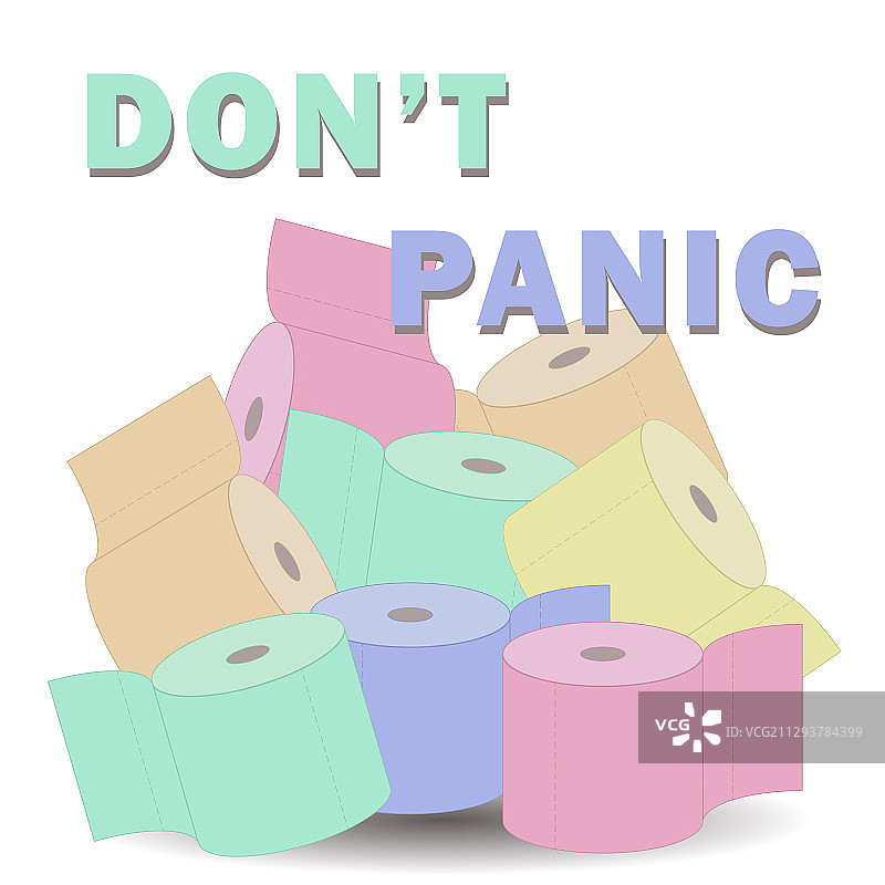 彩色卷纸banner图片素材