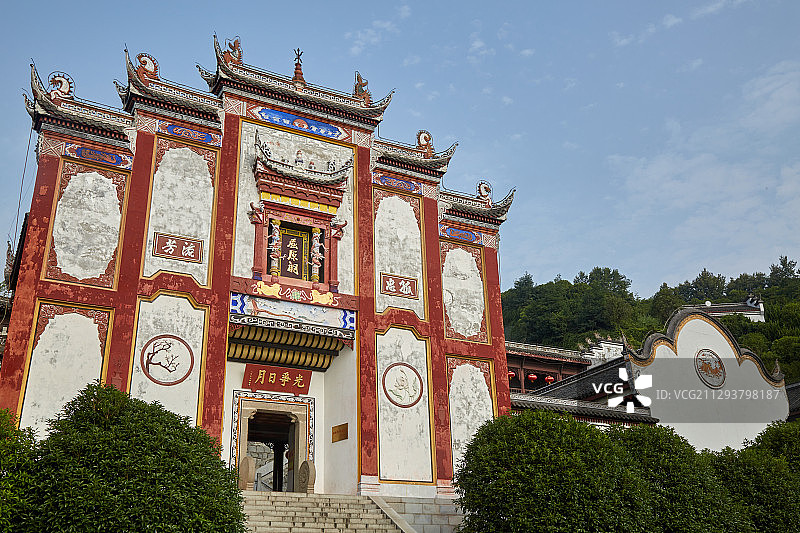 屈原祠图片素材