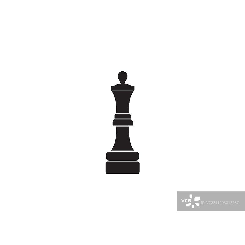 国际象棋运动Logo设计图标模板图片素材