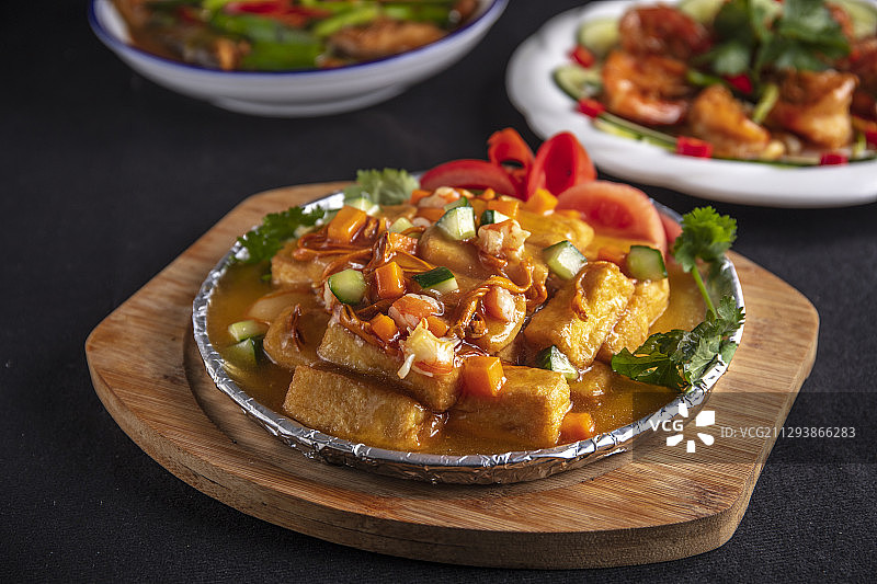 食神豆腐铁板豆腐图片素材