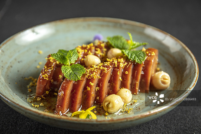 桂花糯米藕图片素材