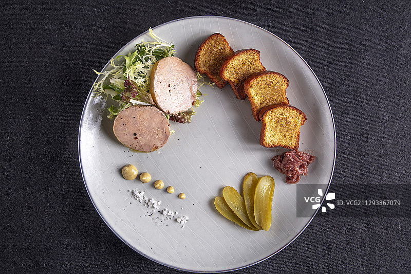 法式冻鹅肝图片素材