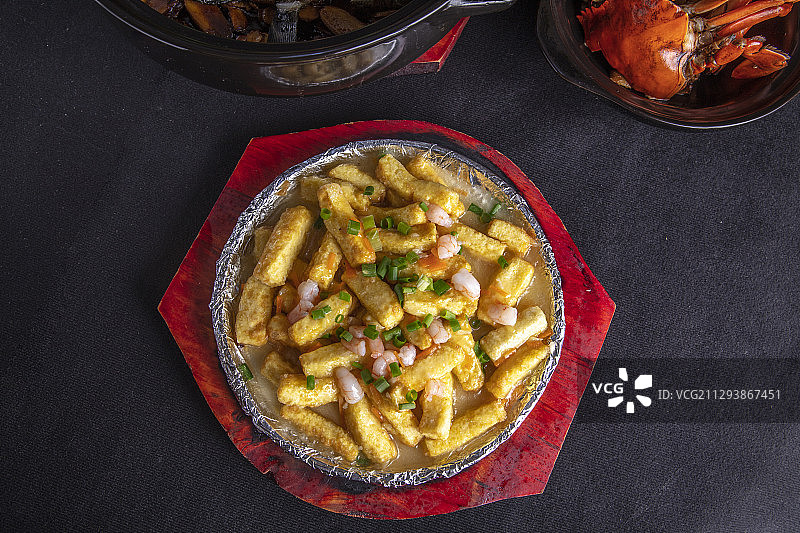 招牌食神蛋豆腐图片素材